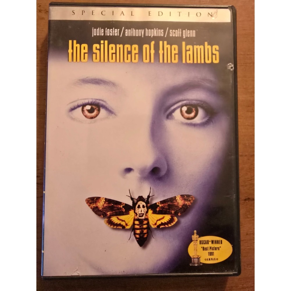 Silence of the‎ Lambs DVD, Full Screen, Excellent Condition
